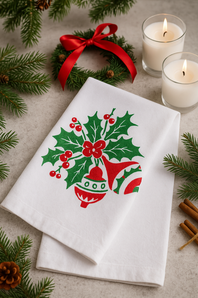 Flour Sack Kitchen Dish Towel Pack of 4