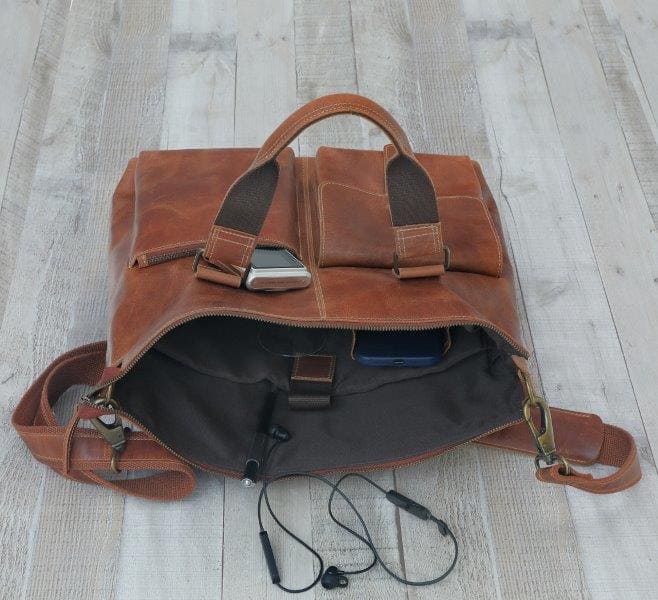 Buffalo Leather Pilot Bag AZ 058