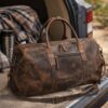 Saddle Weekender Bag (Vintage) 20”*10.5”*10.5” inches (L*W*H) Saddle Weekender Bag (Vintage) 20”*10.5”*10.5” inches (L*W*H)