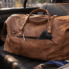 Full Grain Leather Handmade Duffle Bag 20*10.5*9.5 Inches Full Grain Leather Handmade Duffle Bag 20*10.5*9.5 Inches