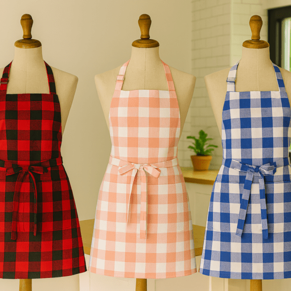 Kitchen Aprons 28” (W)* 32” (L) length 100% Cotton Adjustable 100% Cotton