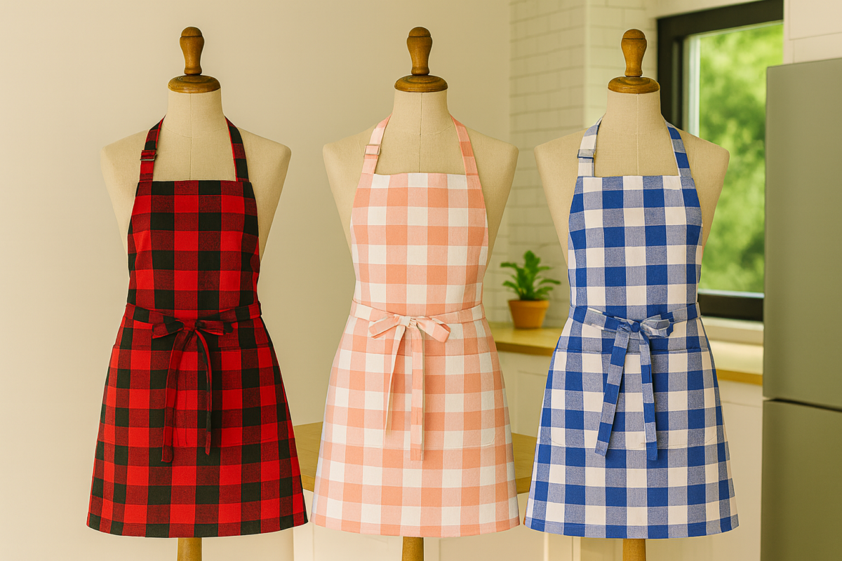 Kitchen Aprons 28” (W)* 32” (L) length 100% Cotton Adjustable 100% Cotton