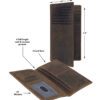 Men’s checkbook Rodeo Long Wallet (FLAG) SD 033, Size : 3.6” W * 7.1” H Inches Men’s checkbook Rodeo Long Wallet (FLAG) SD 033, Size : 3.6” W * 7.1” H Inches