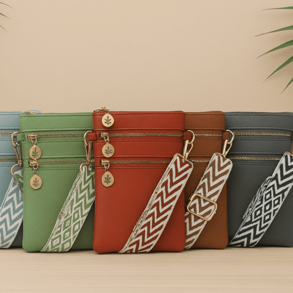 Artizanni Womens Crossbody Vegan Clutch Purse Satchel Bag Purse SD 073