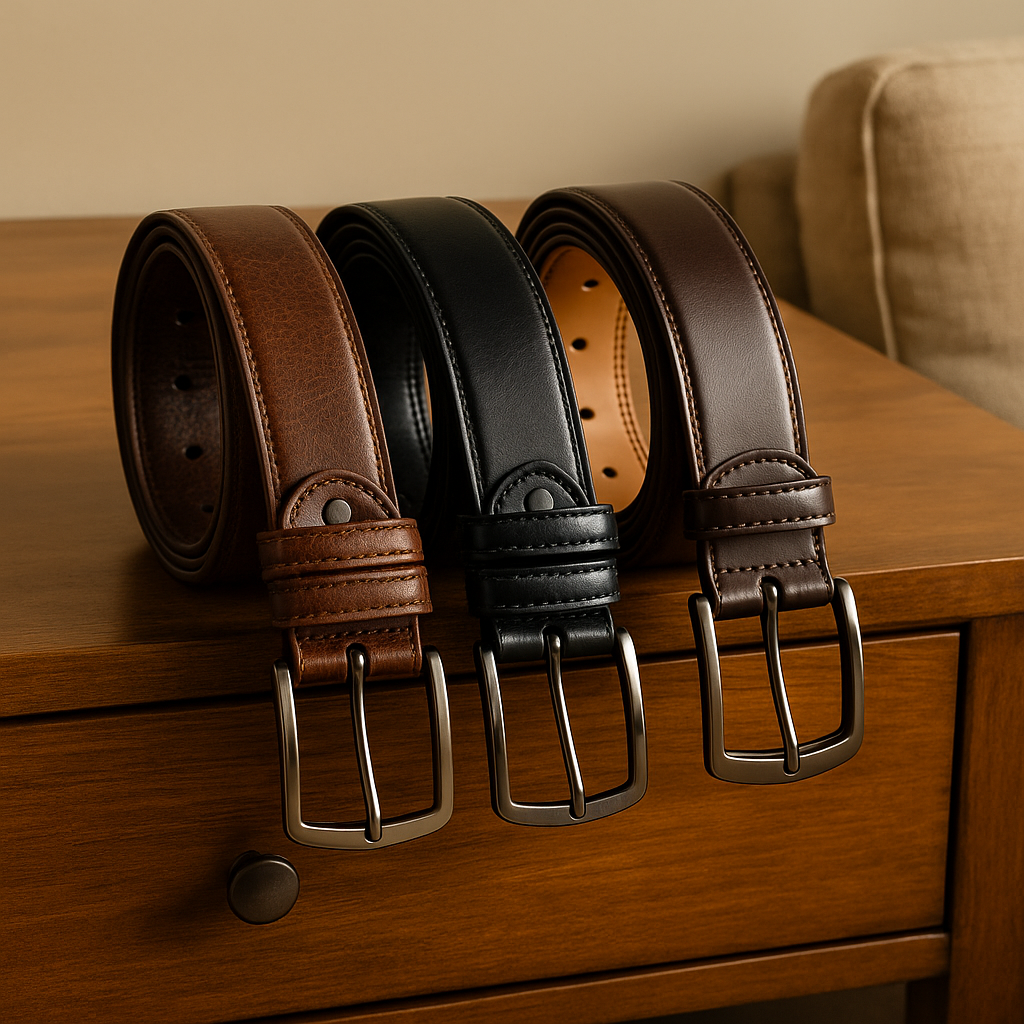 Long Haul Belt- Retro Style Belt SD 073 (Black)