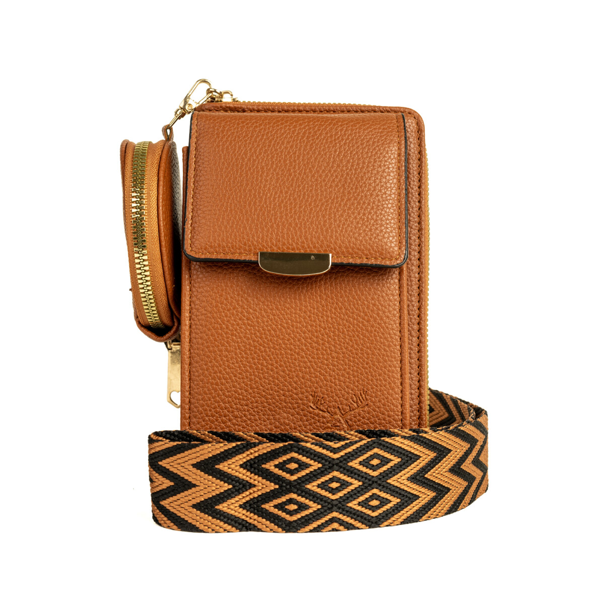 Vegan Crossbody Bag with Adjustable Guitar Strap SD 074