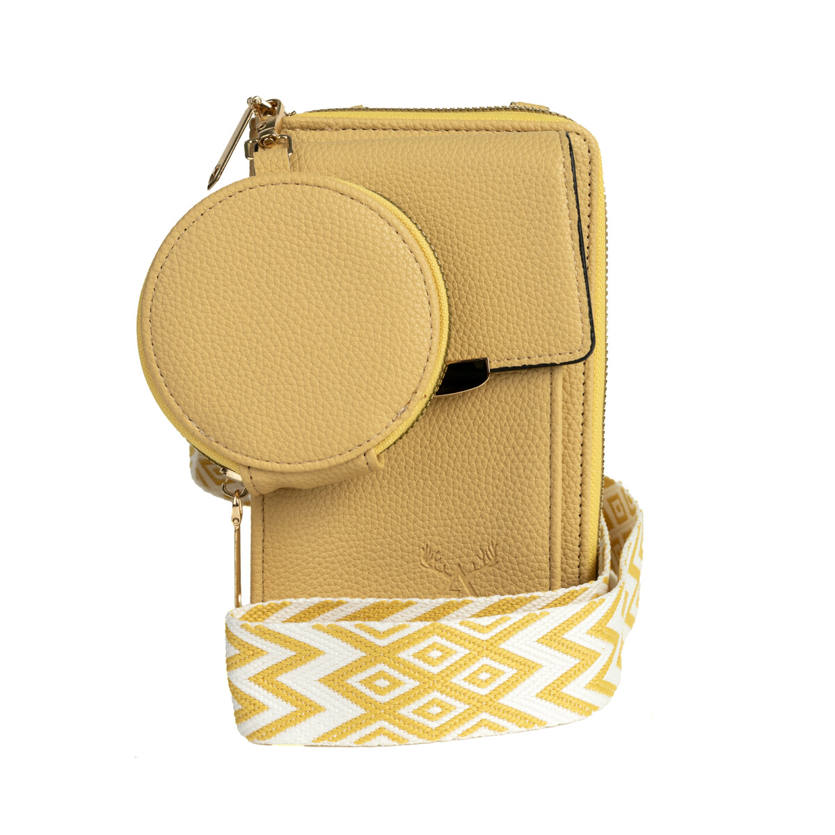 Vegan Crossbody Bag with Adjustable Guitar Strap SD 074