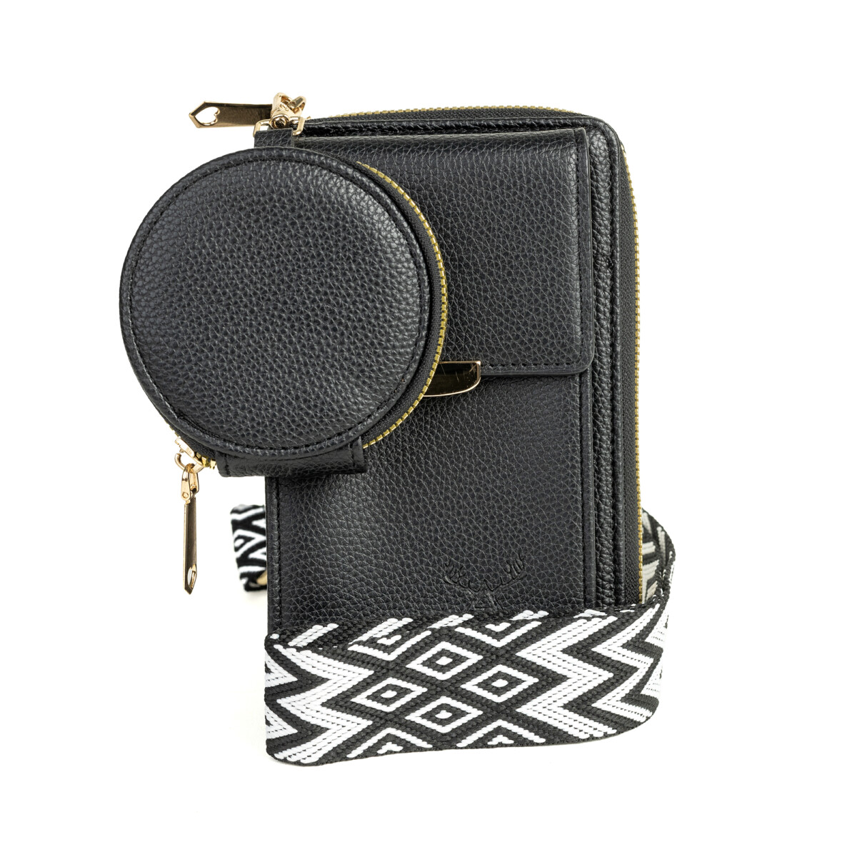 Vegan Crossbody Bag with Adjustable Guitar Strap SD 074