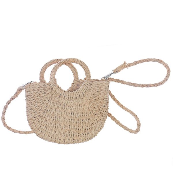 Artizanni Rattan Straw Handbag Hobo Bags