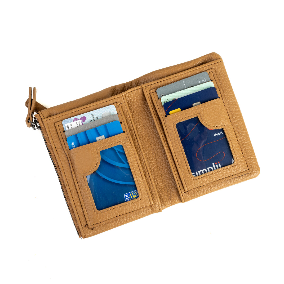 Womens RFID Small Compact Bifold Luxury Mini Purse Wallet