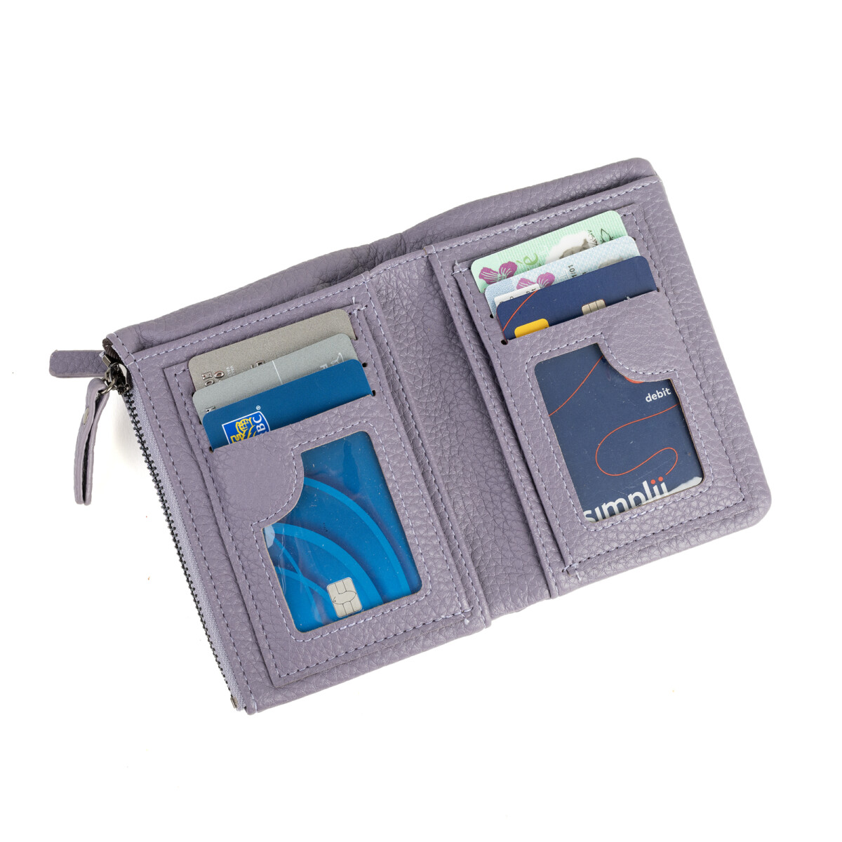 Womens RFID Small Compact Bifold Luxury Mini Purse Wallet