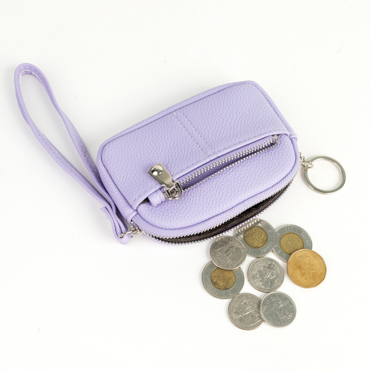 Womens Small Coin pouch Ladies Wristlet with Card Holder