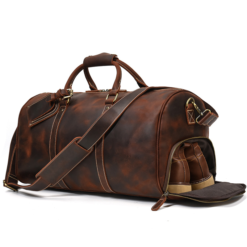 Saddle Weekender Bag (Vintage) 20”*10.5”*10.5” inches (L*W*H)