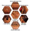 Full Grain Leather Handmade Duffle Bag 20*10.5*9.5 Inches Full Grain Leather Handmade Duffle Bag 20*10.5*9.5 Inches
