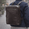 Voyager Leather Backpack Vintage 16.5 inch Laptop 16.9”*5.90”*12.20” Inches (L*W*H) Voyager Leather Backpack Vintage 16.5 inch Laptop 16.9”*5.90”*12.20” Inches (L*W*H)