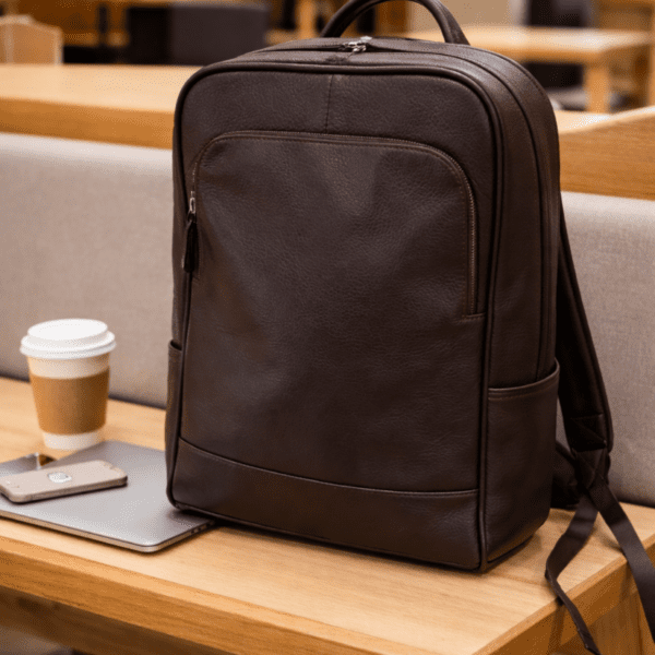 Artizanni Leather Backpack for Women, Vintage 15.6 inch Laptop Backpack 16.9”*5.90”*12.20” Inches (L*W*H)