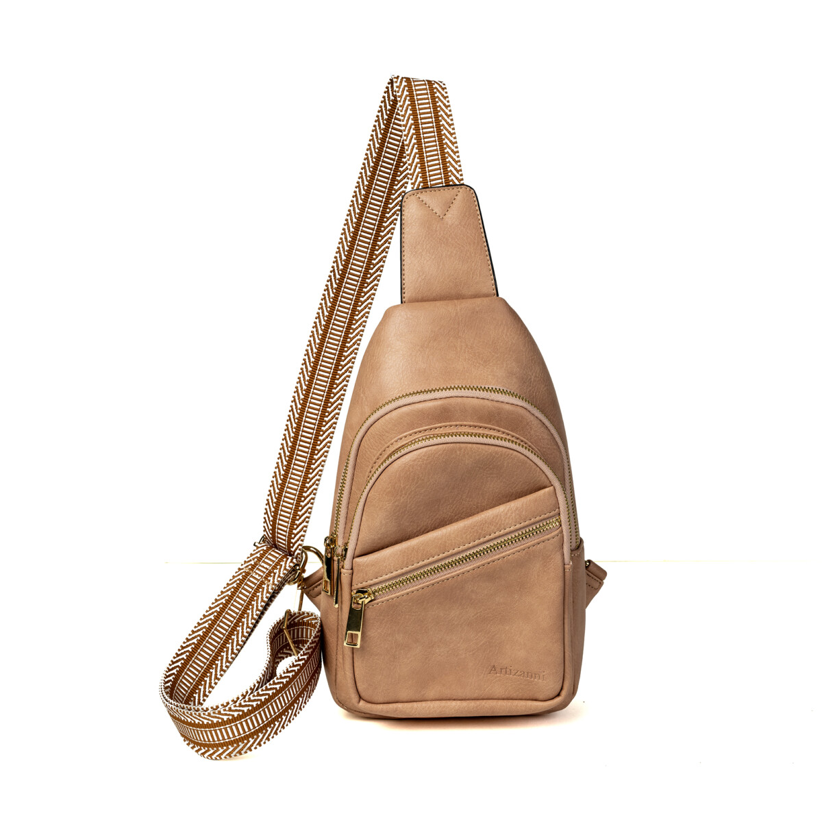 Artizanni Leather Sling Bag for Women Crossbody Bag Fanny Pack Shoulder Strap