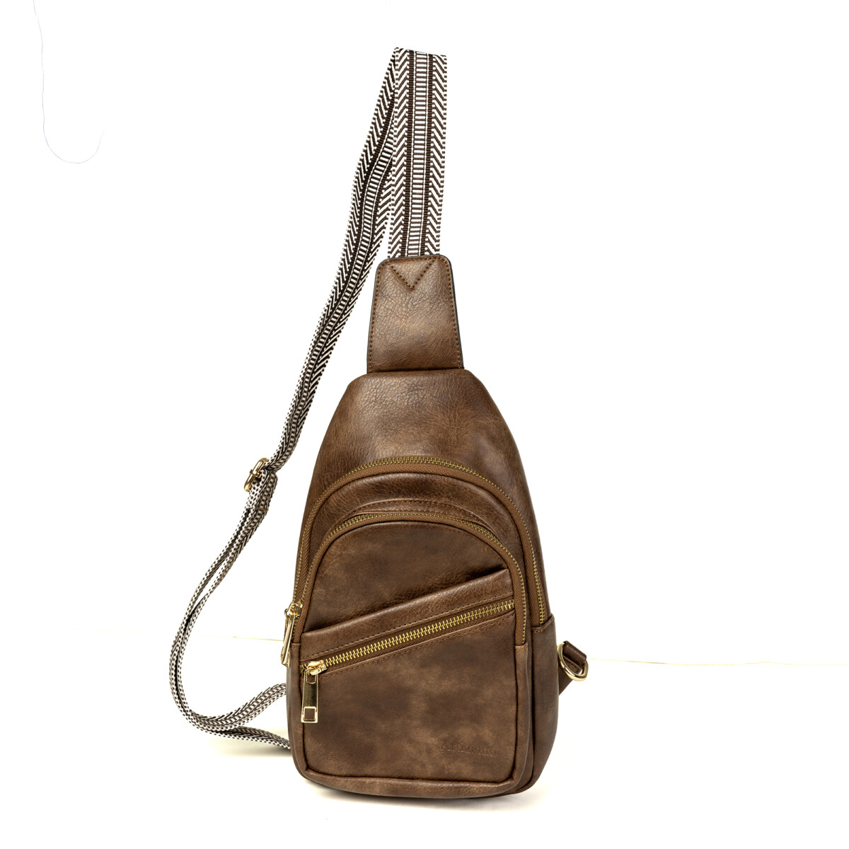 Artizanni Leather Sling Bag for Women Crossbody Bag Fanny Pack Shoulder Strap