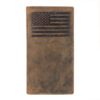 Men’s checkbook Rodeo Long Wallet (FLAG) SD 033, Size : 3.6” W * 7.1” H Inches Men’s checkbook Rodeo Long Wallet (FLAG) SD 033, Size : 3.6” W * 7.1” H Inches