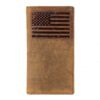 Men’s checkbook Rodeo Long Wallet (FLAG) SD 033, Size : 3.6” W * 7.1” H Inches Men’s checkbook Rodeo Long Wallet (FLAG) SD 033, Size : 3.6” W * 7.1” H Inches