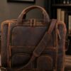 Commuter Leather Messenger bag with Dual Compartment AZ 053 Commuter Leather Messenger bag with Dual Compartment AZ 053